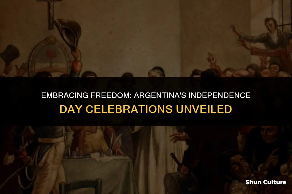 how does argentina celebrate independence day