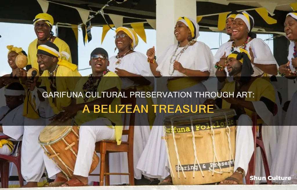 how does arts contribute to the garifunas culture in belize