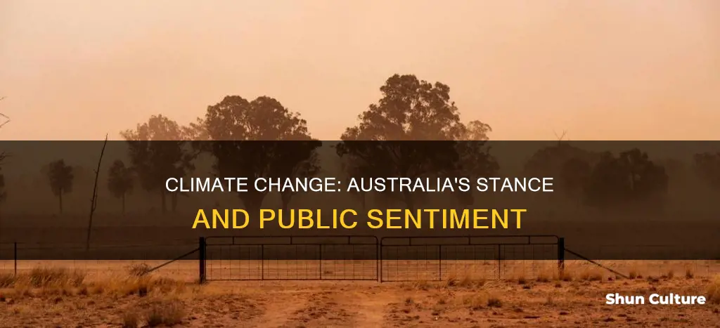 how does australia feel about climate change