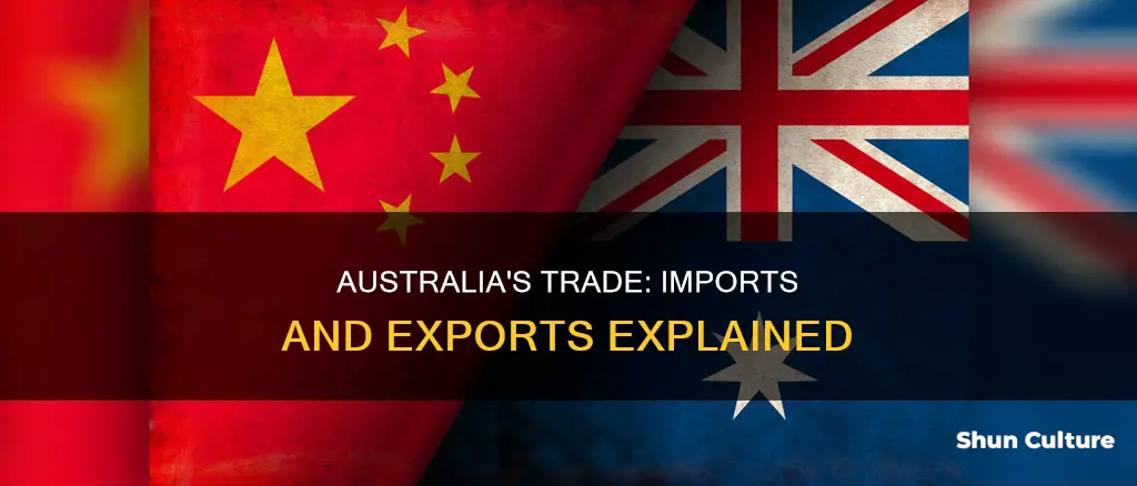how does australia import and export goods
