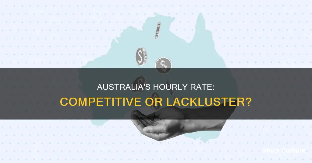 how does australia rank for hourly rate