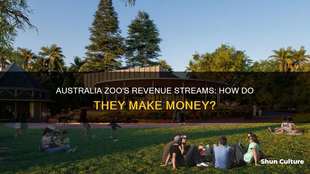 how does australia zoo make money