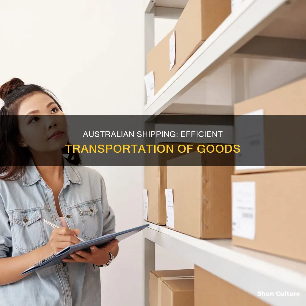 how does australian ship goods
