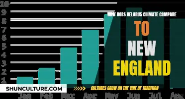 Belarus vs New England: Climate Contrasts
