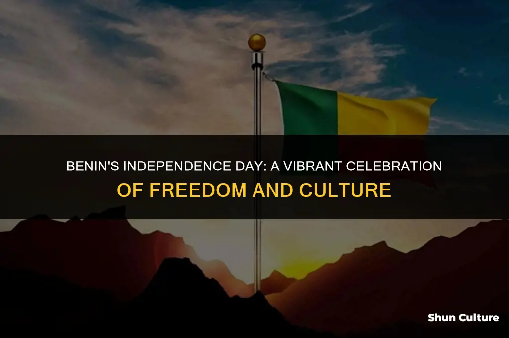 how does benin celebrate independence day