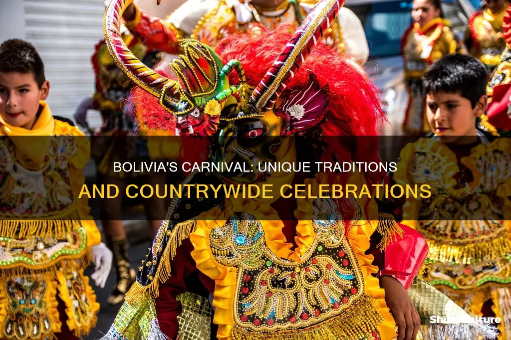 how does bolivia celebrate carnival