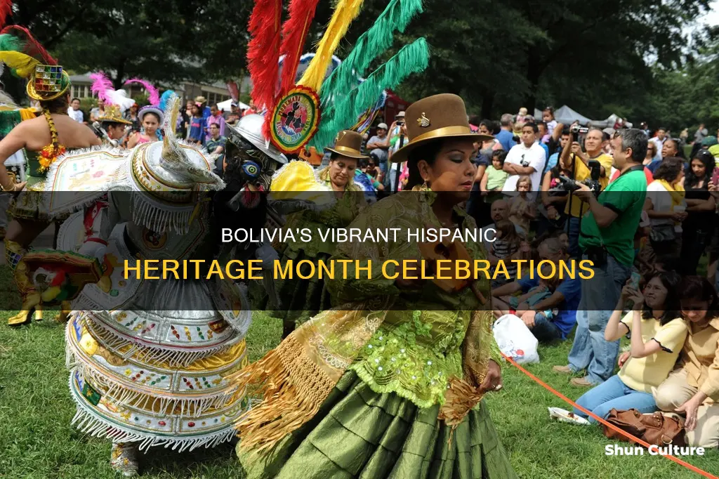 how does bolivia celebrate hispanic heritage month