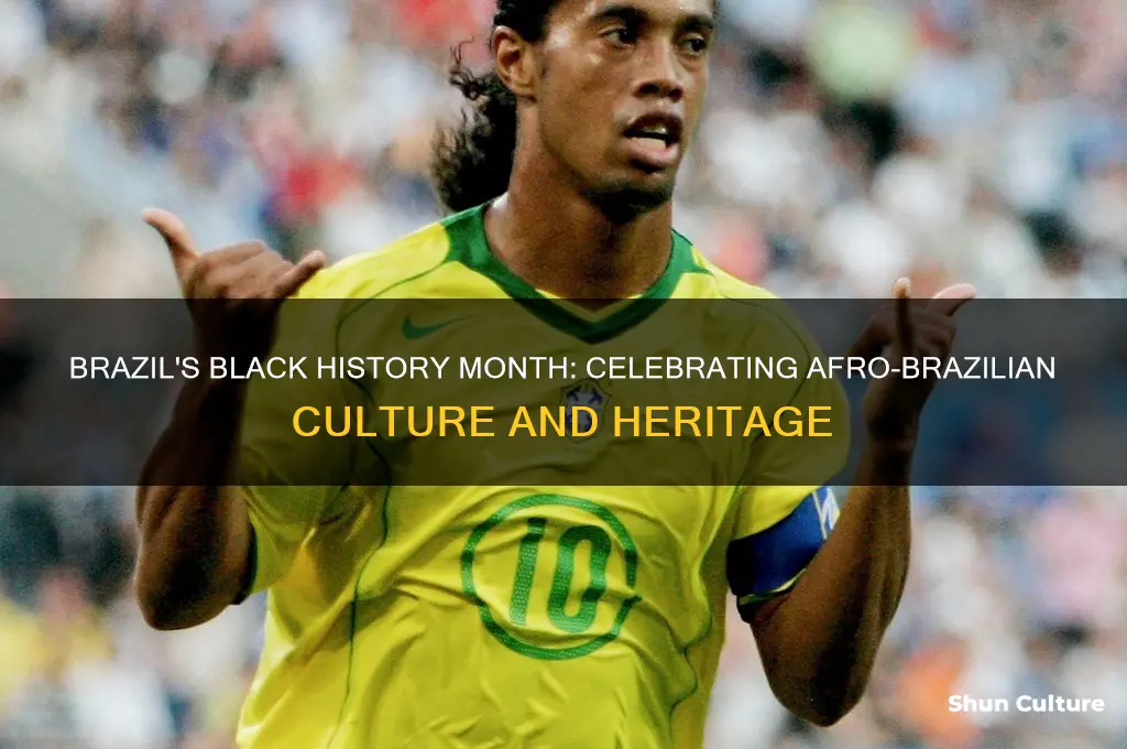 how does brazil celebrate black history month