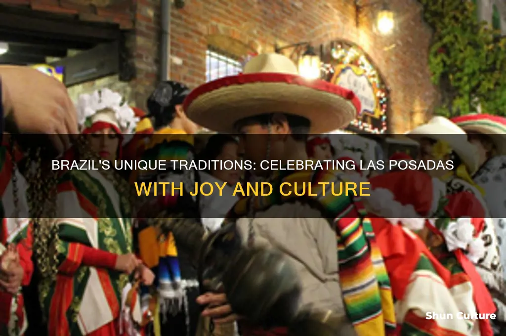 how does brazil celebrate las posadas