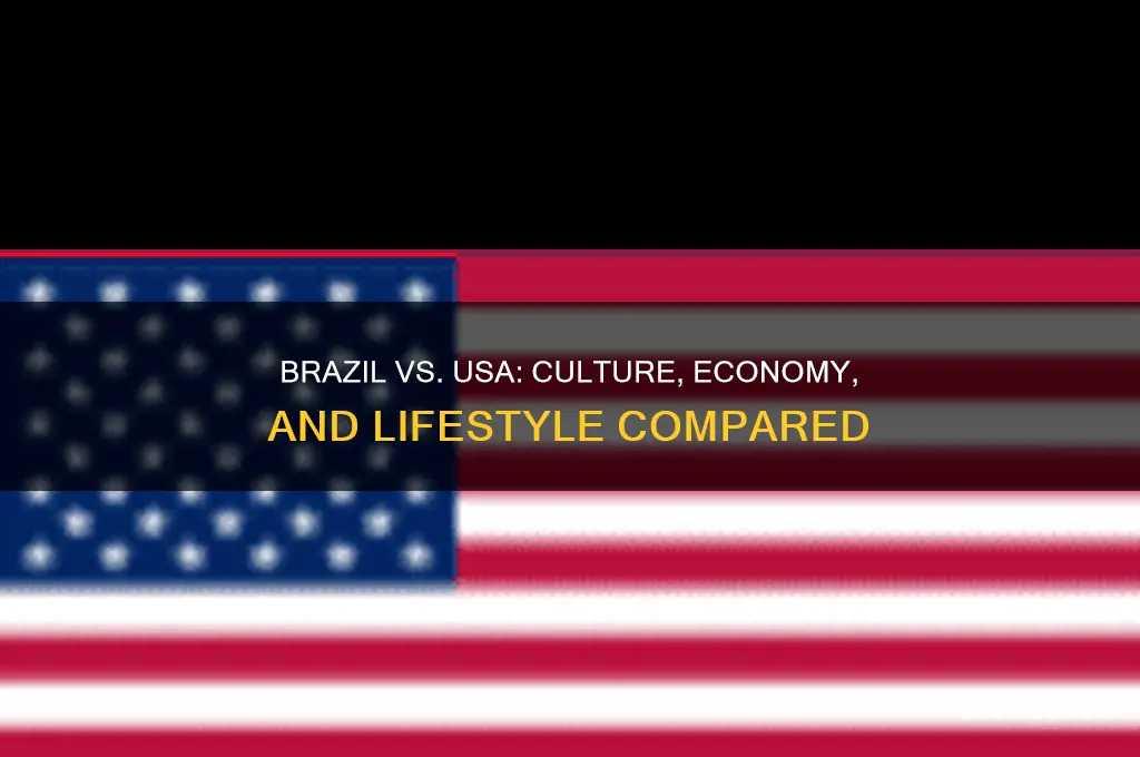 how does brazil compared to the united states