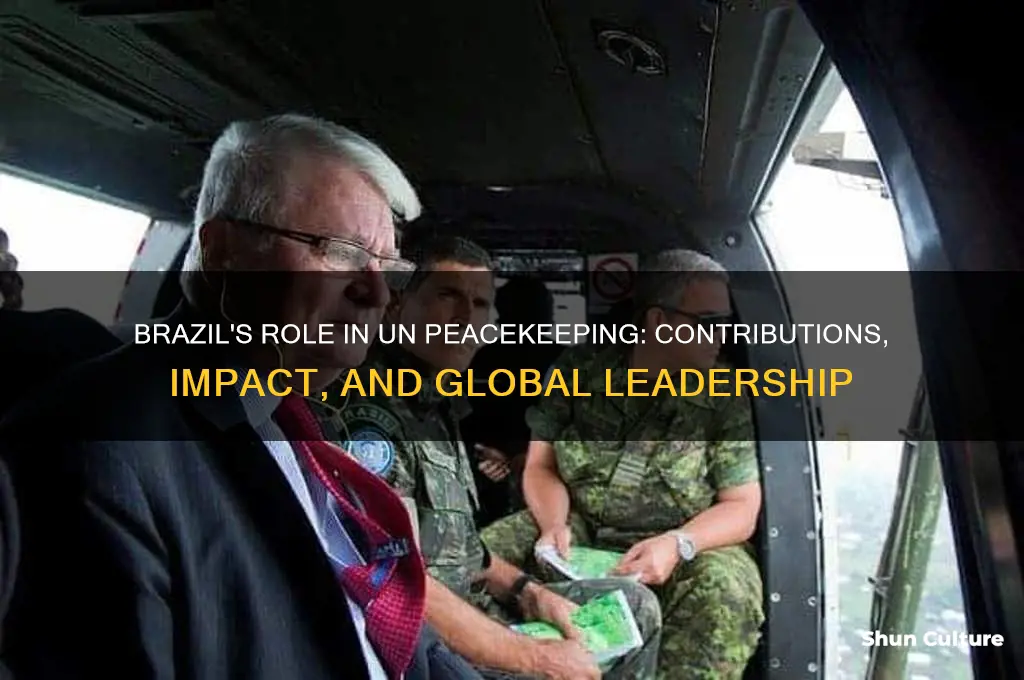 how does brazil contribute to un peacekeeping