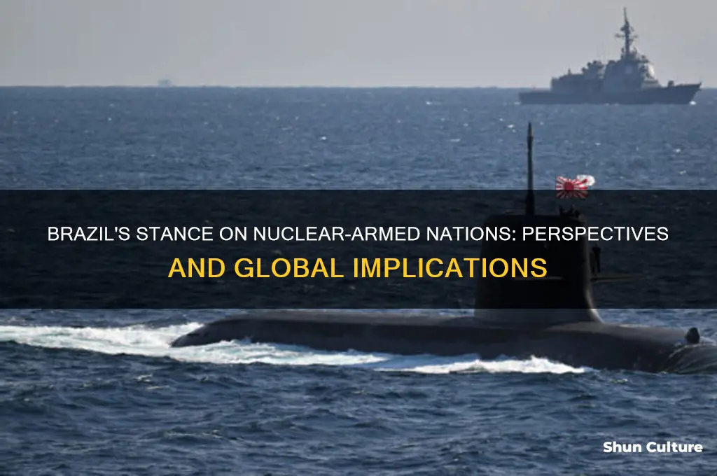 how does brazil feel about countries with nuclear weapons