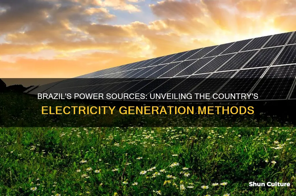 how does brazil generate electricity