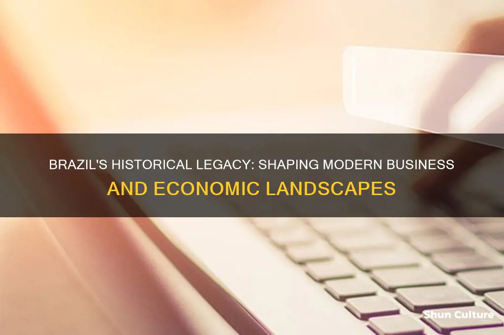 how does brazil history affect current business and economic activities