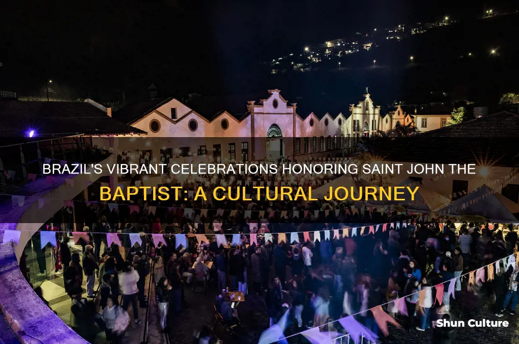 how does brazil honor saint john the baptist