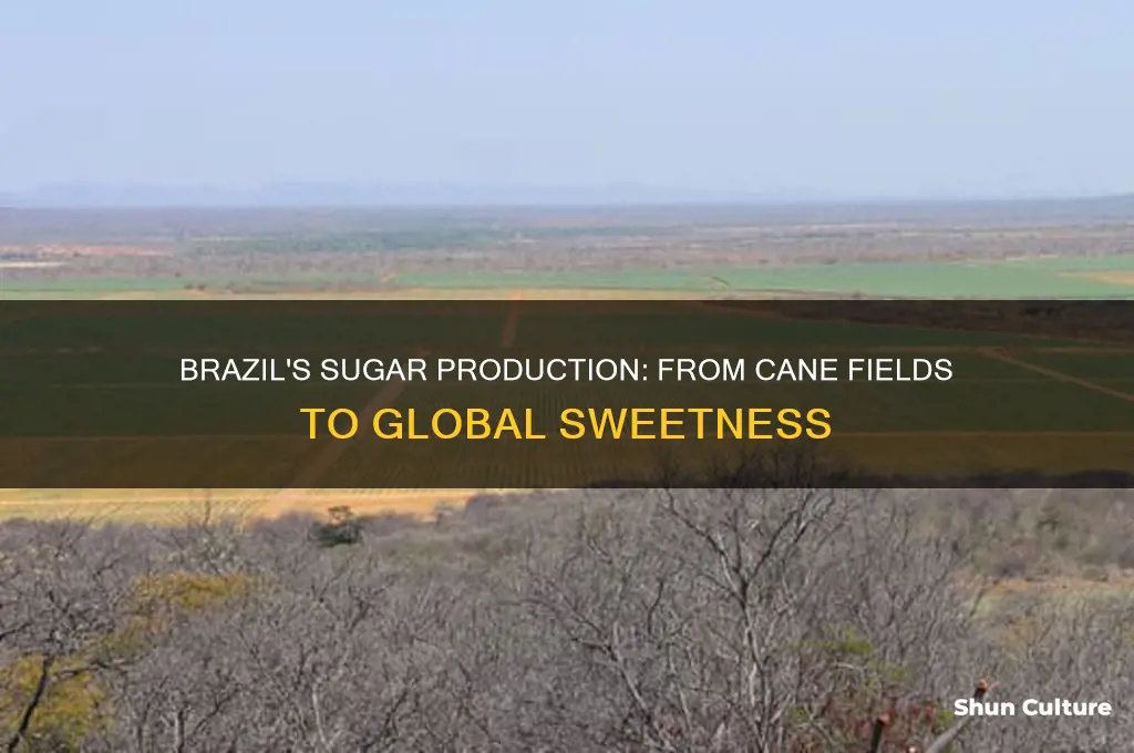 how does brazil produce sugar