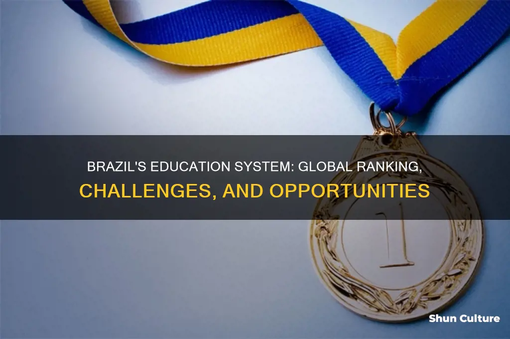 how does brazil rank in education