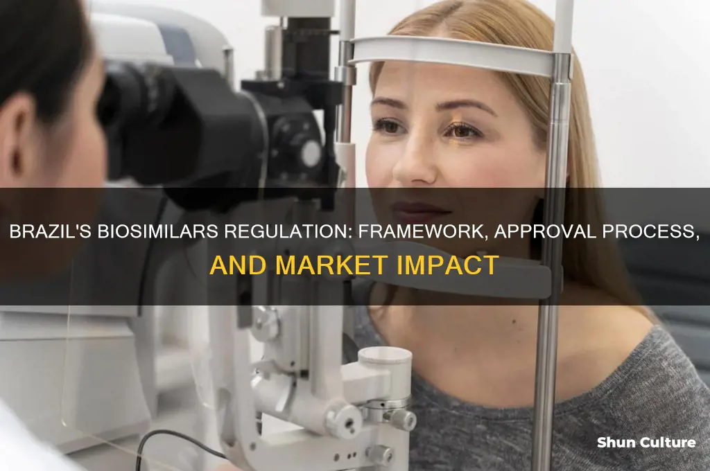 how does brazil regulate biosimilars