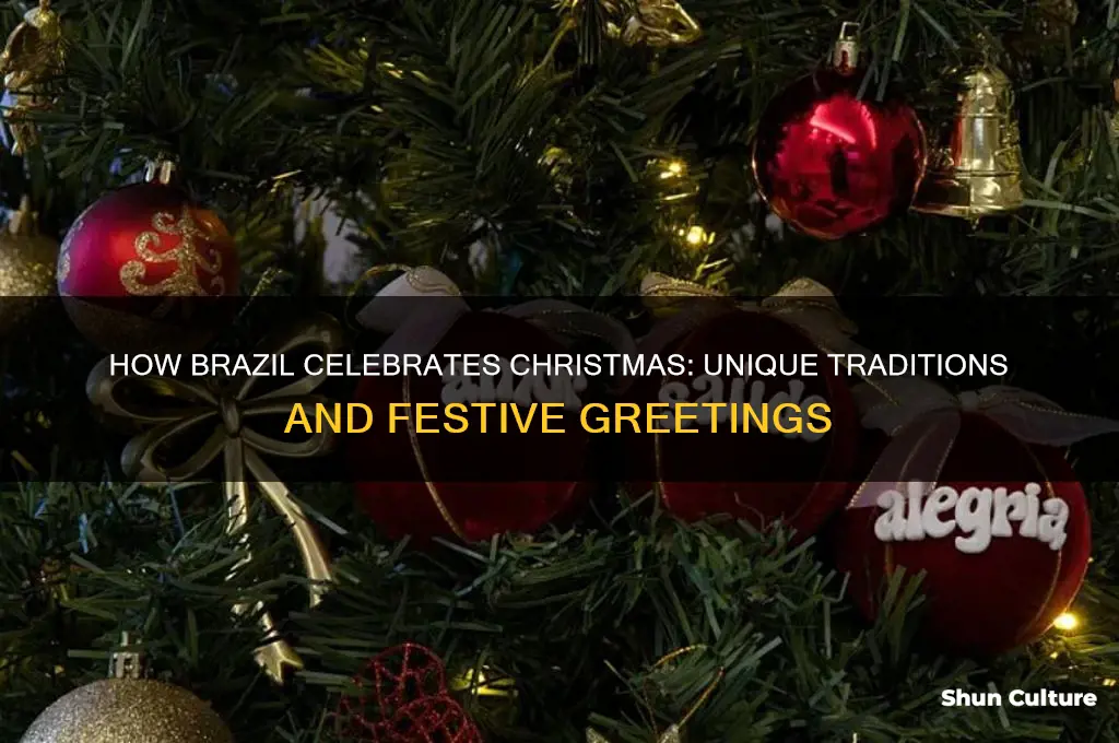 how does brazil say christmas