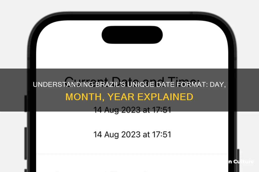 how does brazil write dates
