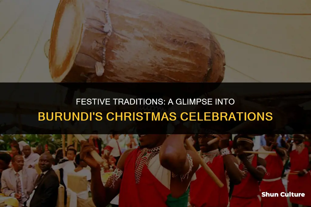 how does burundi celebrate christmas