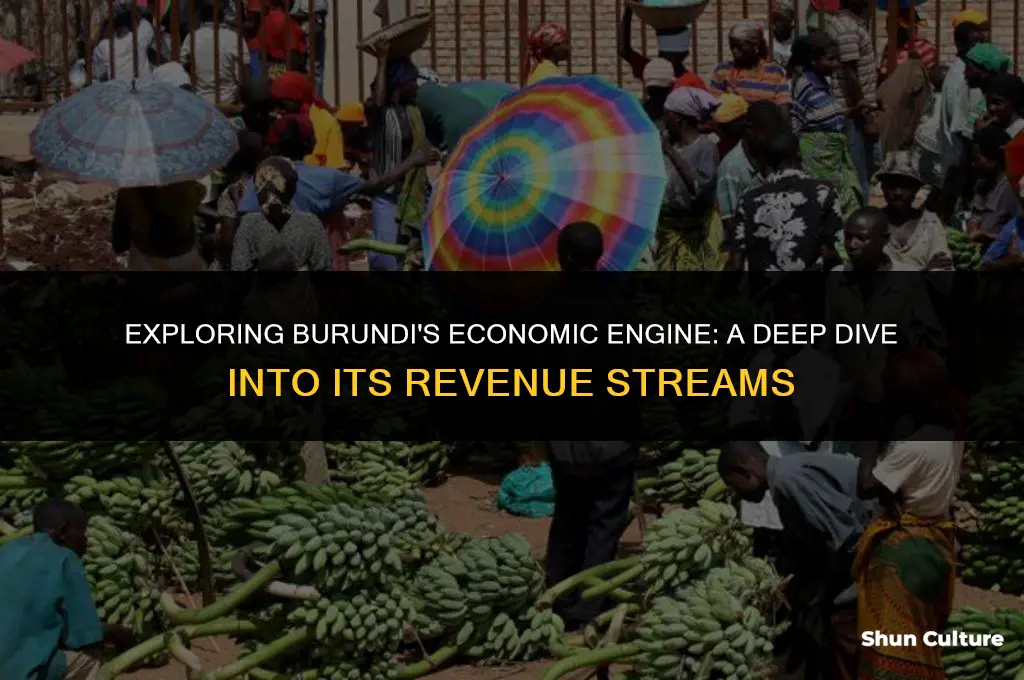 how does burundi make money