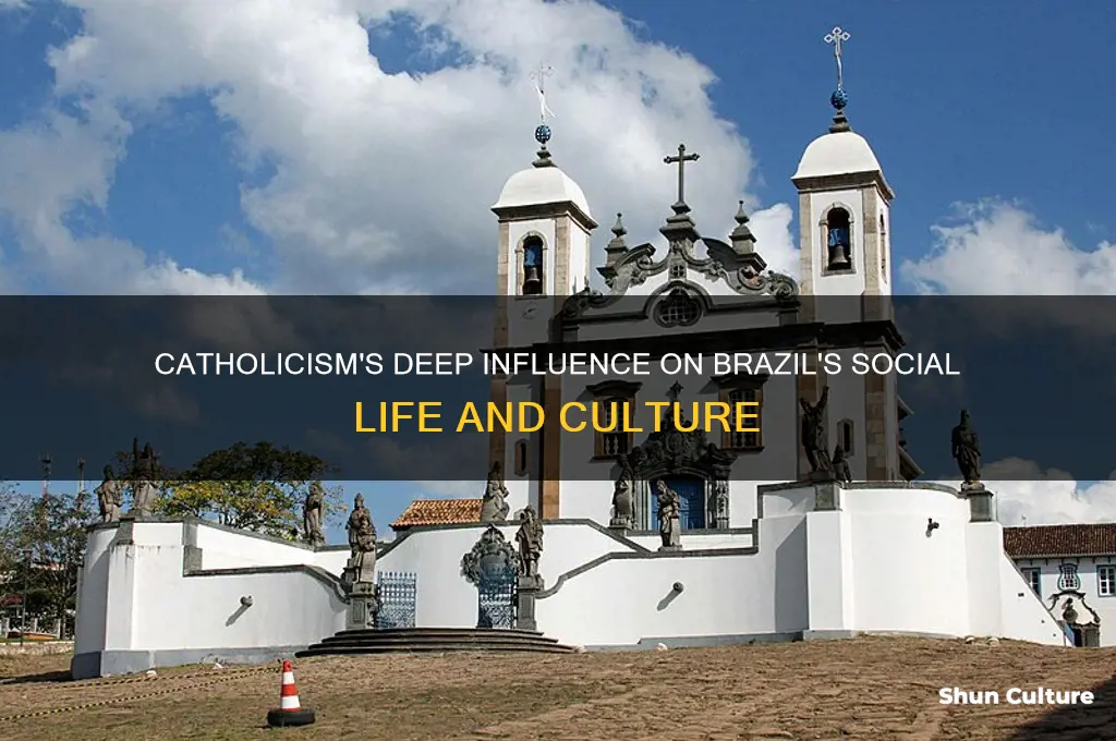 how does catholicism affect brazils social life