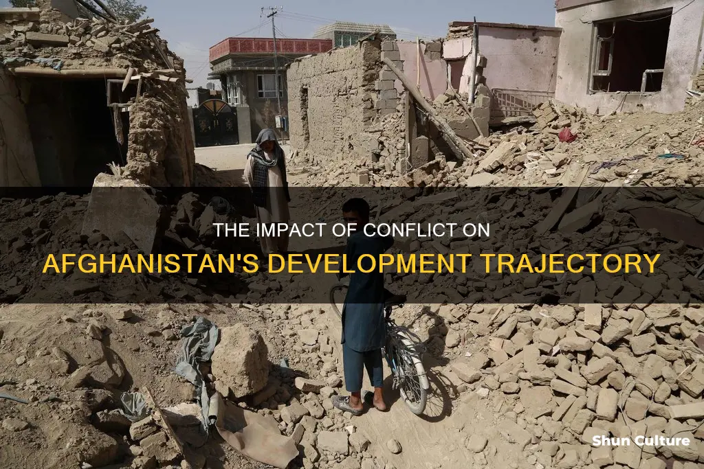 how does conflict affect development in afghanistan