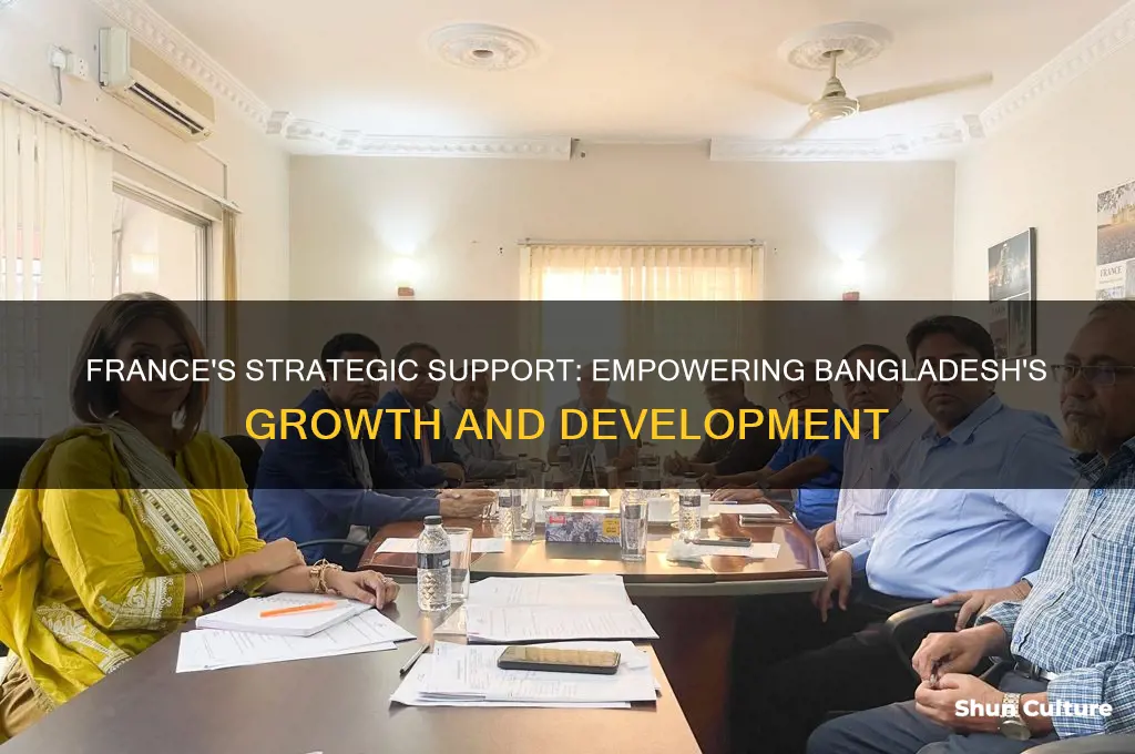 how does france plan to help bangladesh