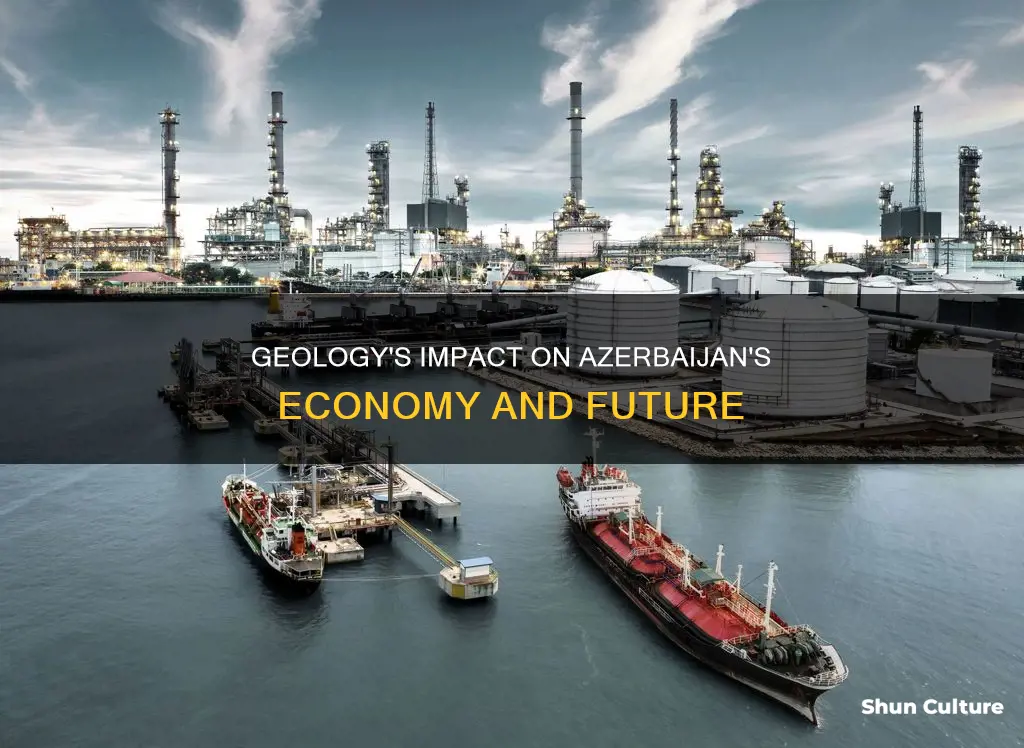 how does geology affect the economy of azerbaijan