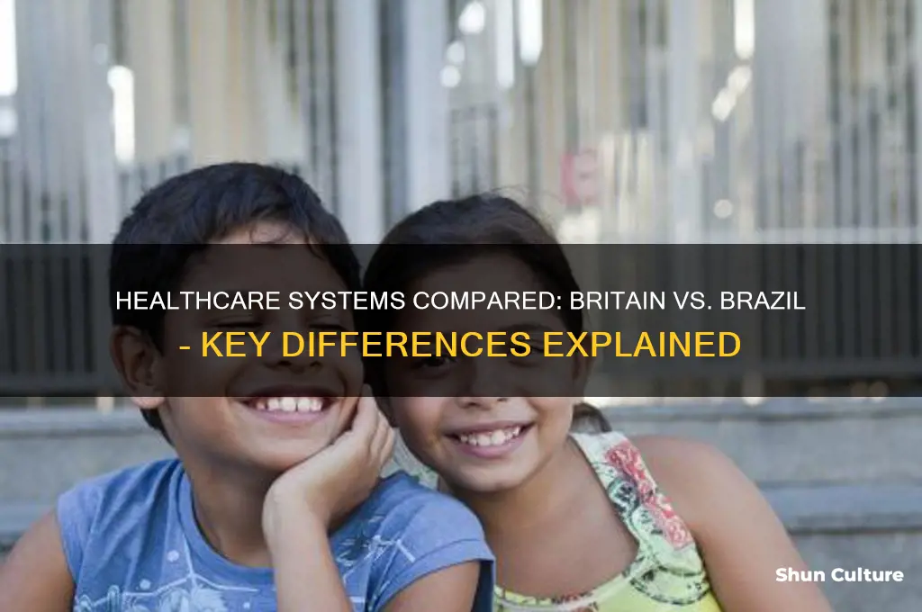 how does healthcare work in britain brazil