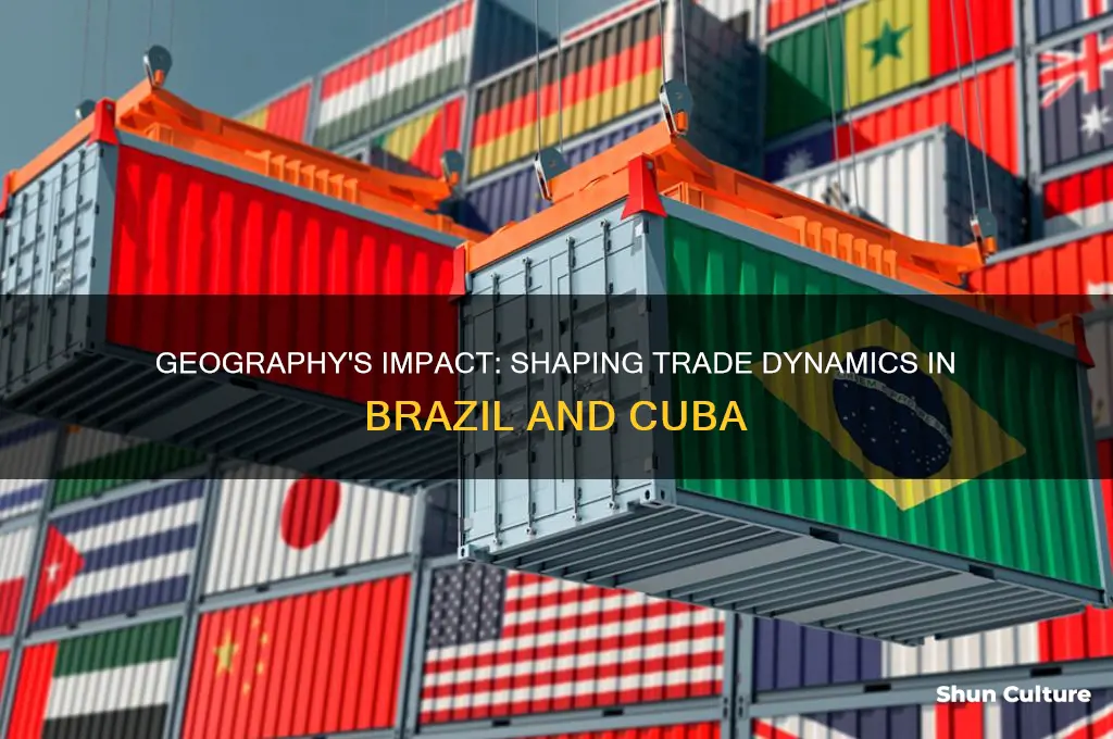 how does location affect trade in brazil and cuba