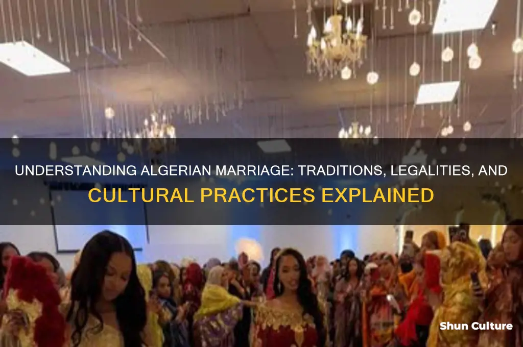 how does marriage work in algeria