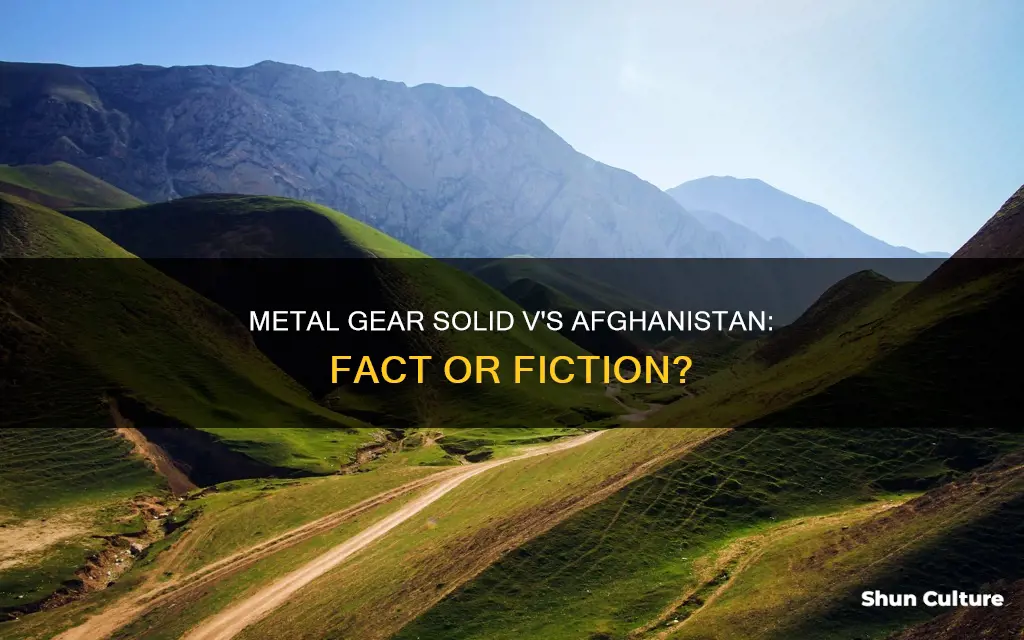 how does mgs5 compare to actual afghanistan