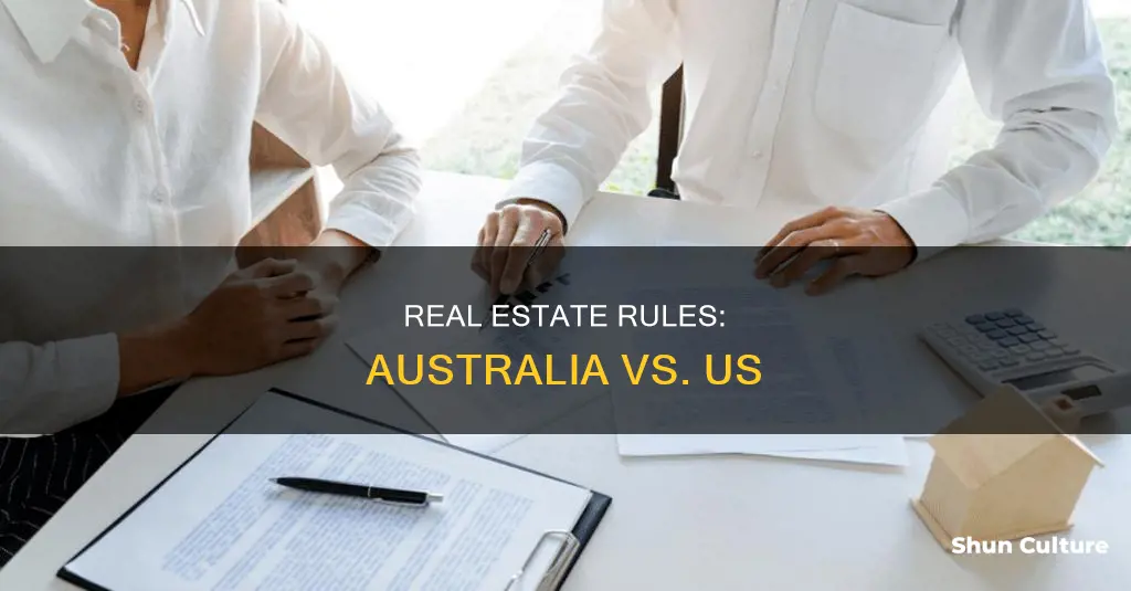 how does owning real estate in australia differ from us