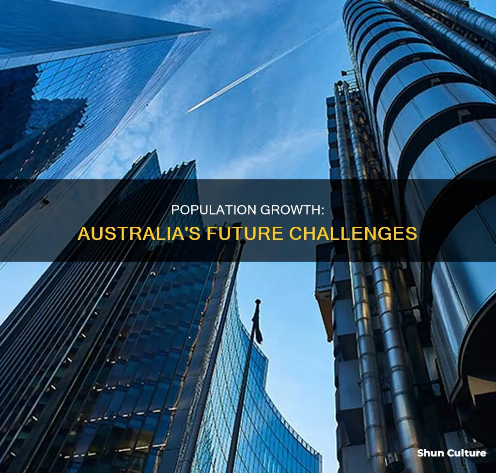 how does population growth affect australia