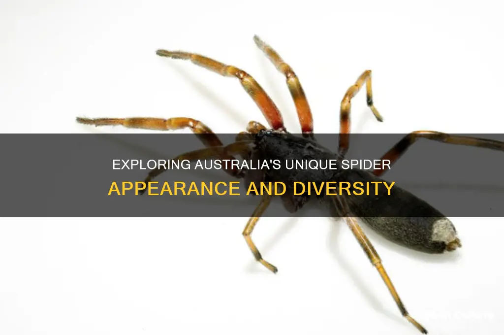 how does spiders look like in australia