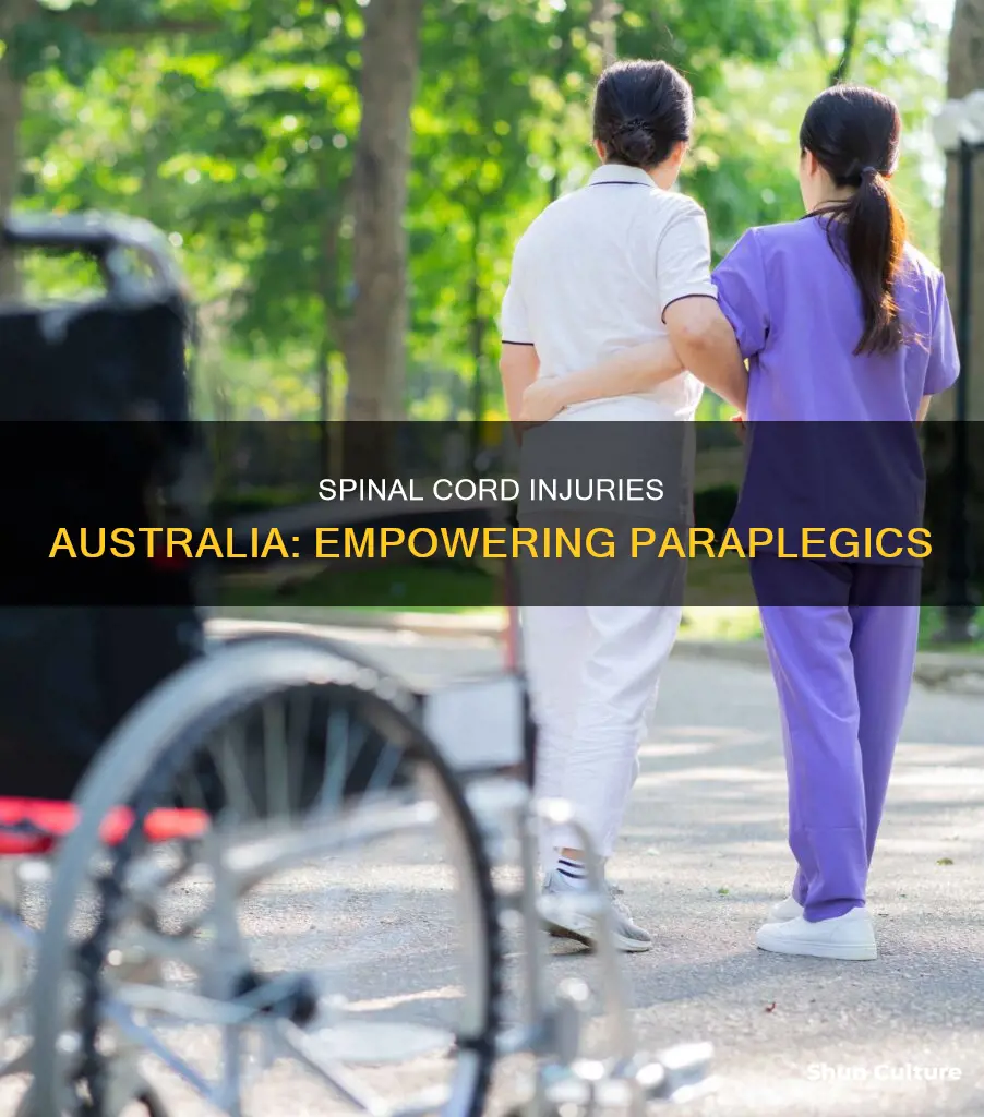 how does spinal cord injuries australia help people with paraplegia