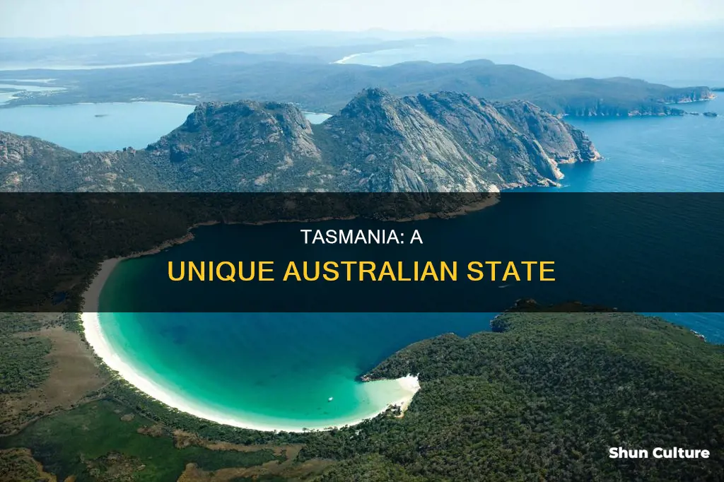 how does tasmania differ from the other australian states