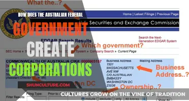 The Australian Federal Government's Corporation Creation Process