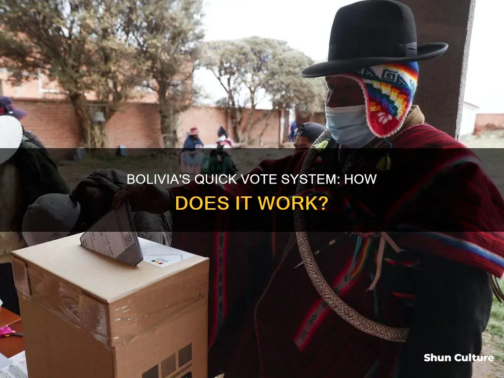 how does the quick vote work in bolivia