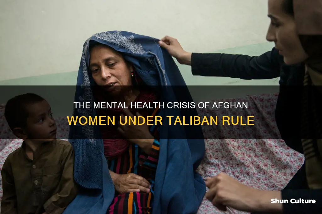 how does the talbian rule affect women in afghanistan mentally