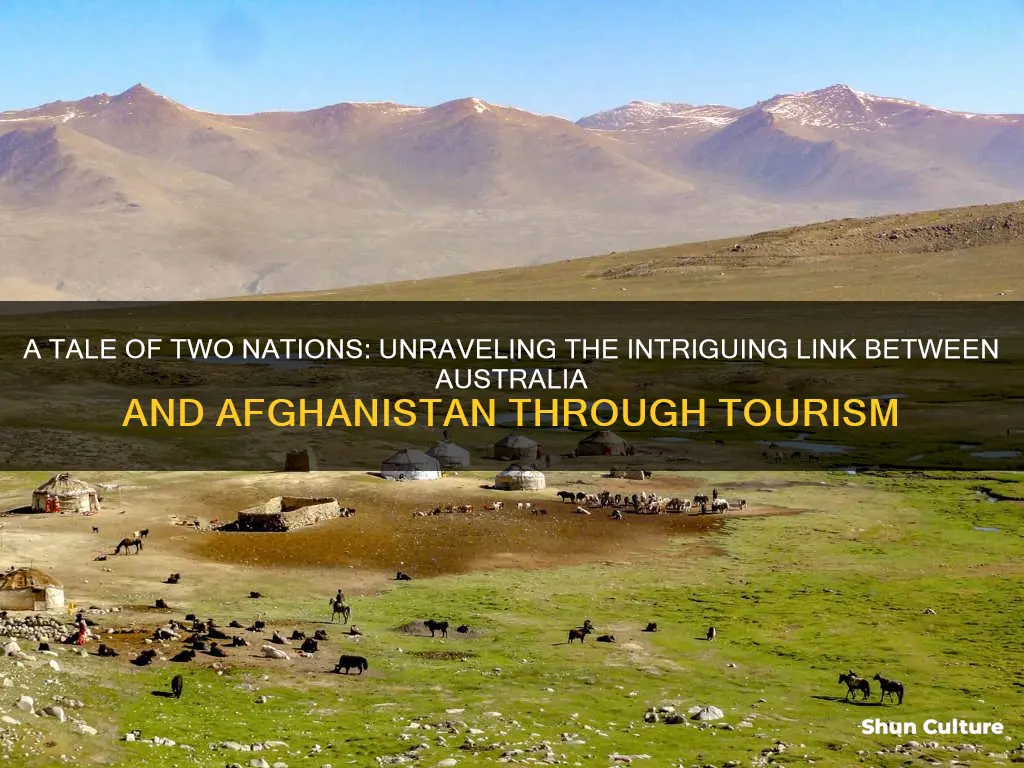 how does tourism connect australia to afghanistan