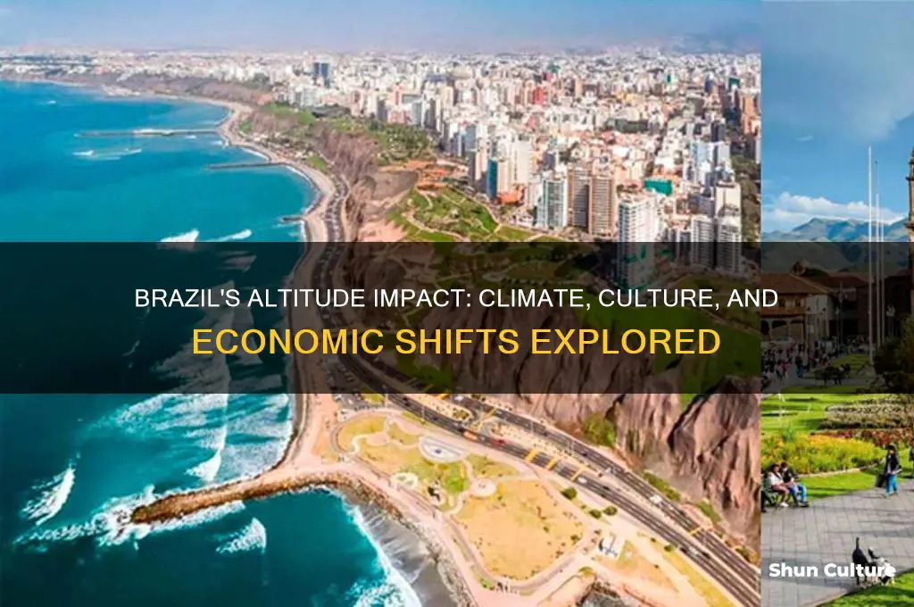 how elevation affects brazil