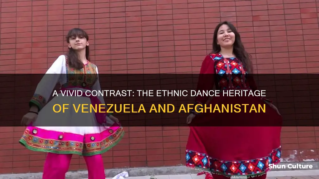 how ethnic dancing differs venezuela vs afghanistan