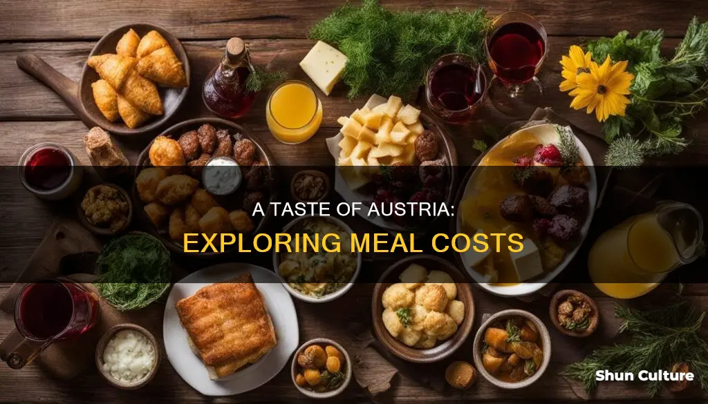 how expensive is a meal in austria