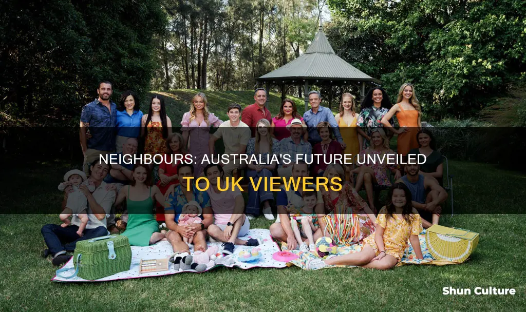 how far ahead is neighbours in australia to uk