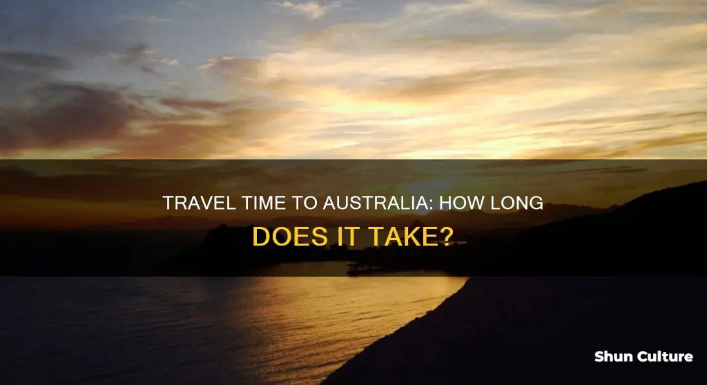 how far am I from australia in hours