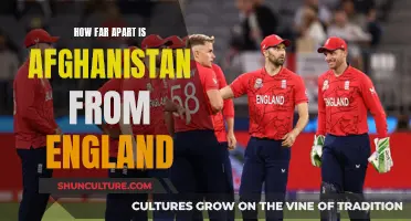 **A World Away: The Distance Between Afghanistan and England**