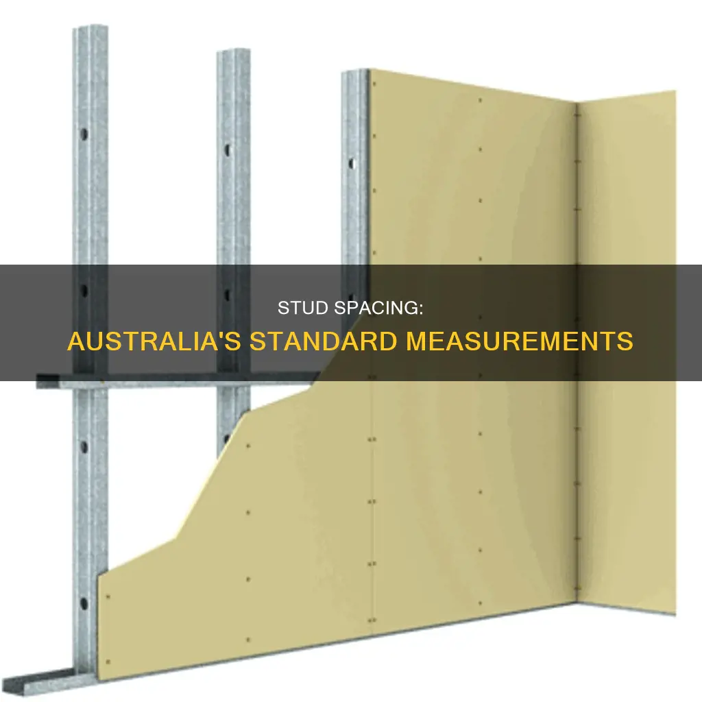 how far are studs apart australia